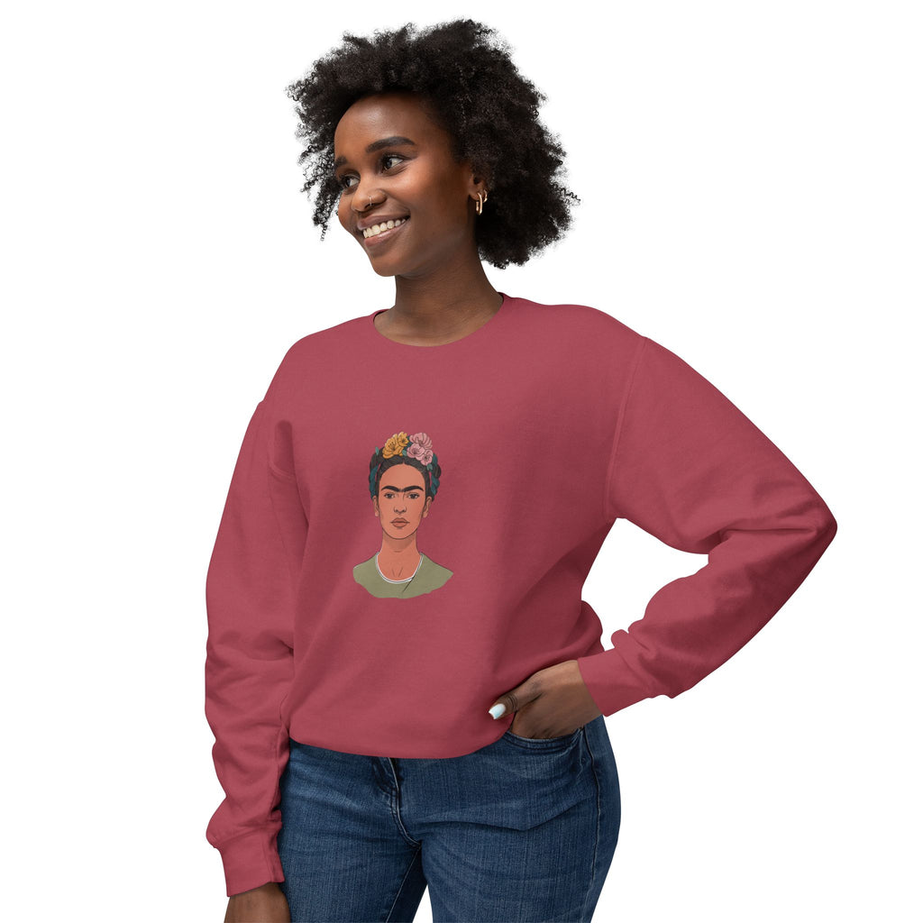 Frida Kahlo Portrait Cotton Sweatshirt