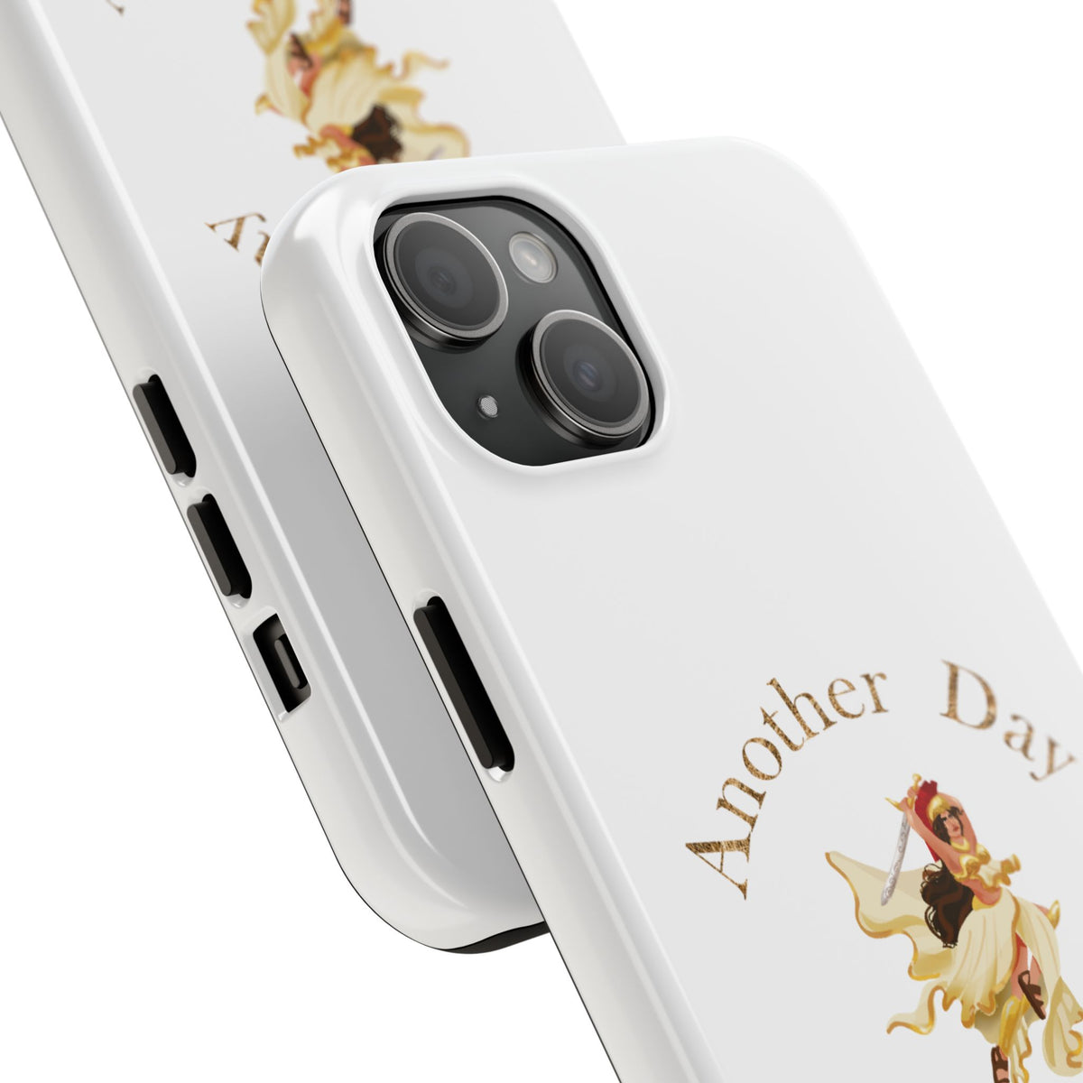 Another Day Another Slay phone case | Vintage Pinup Warrior design
