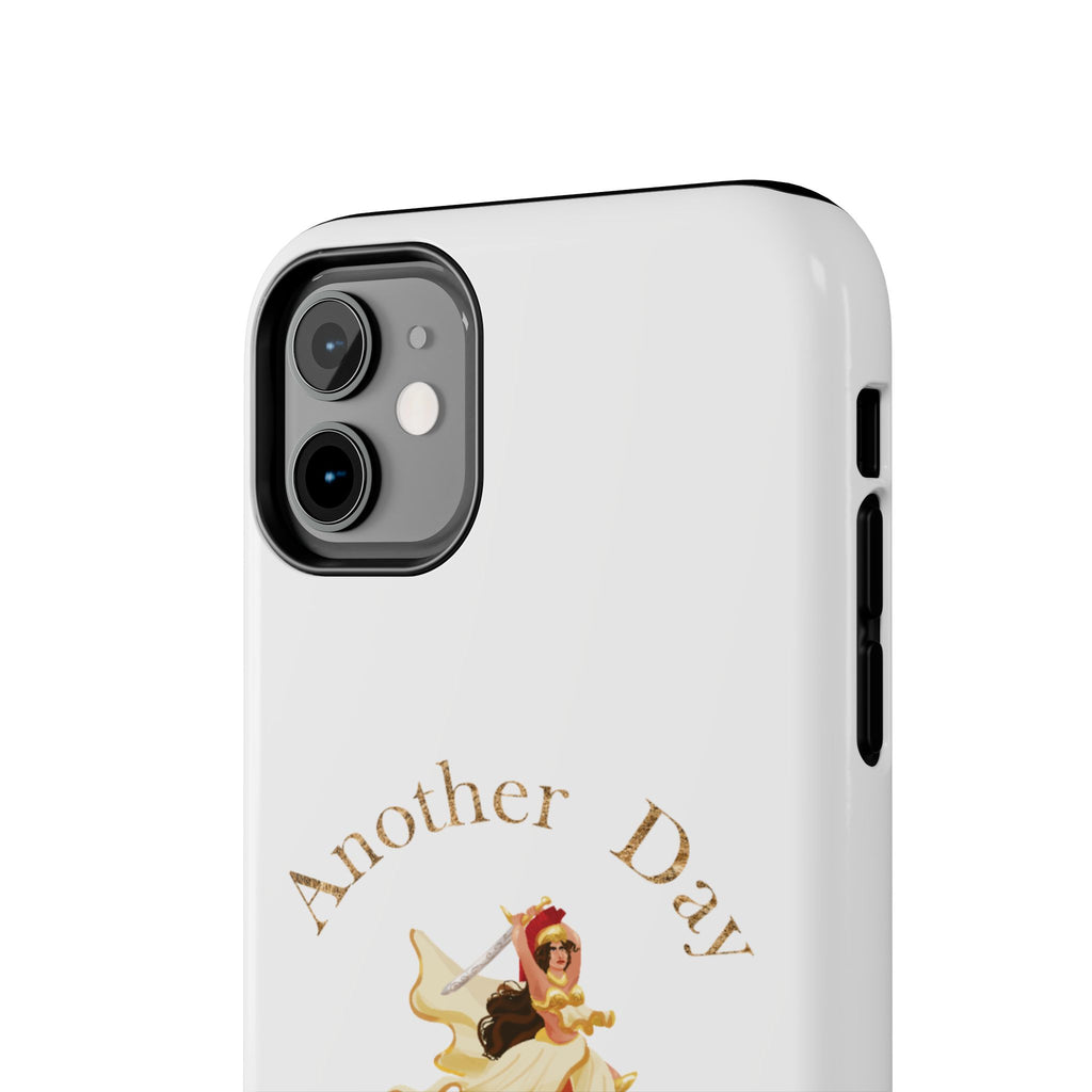 Another Day Another Slay phone case | Vintage Pinup Warrior design