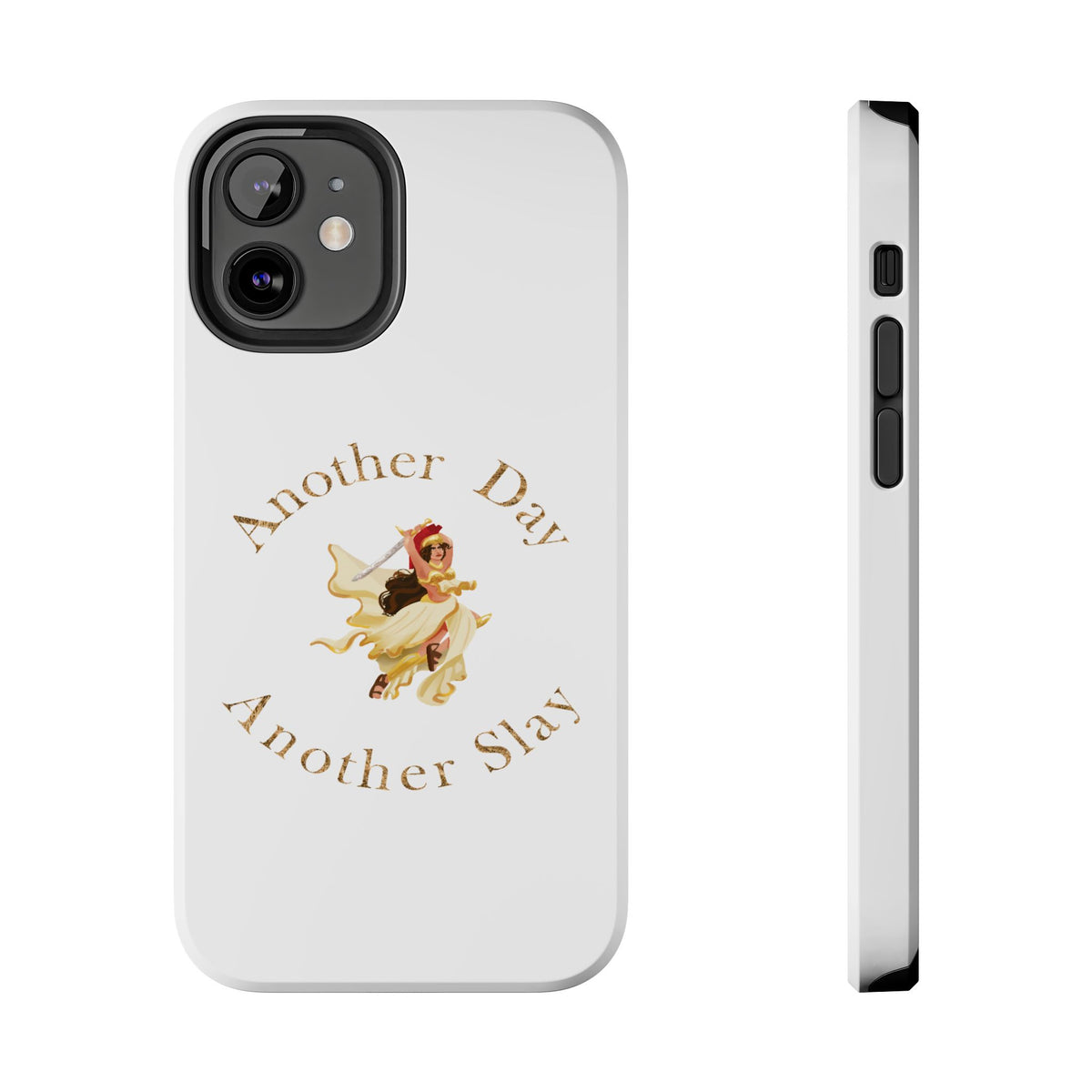 Another Day Another Slay phone case | Vintage Pinup Warrior design