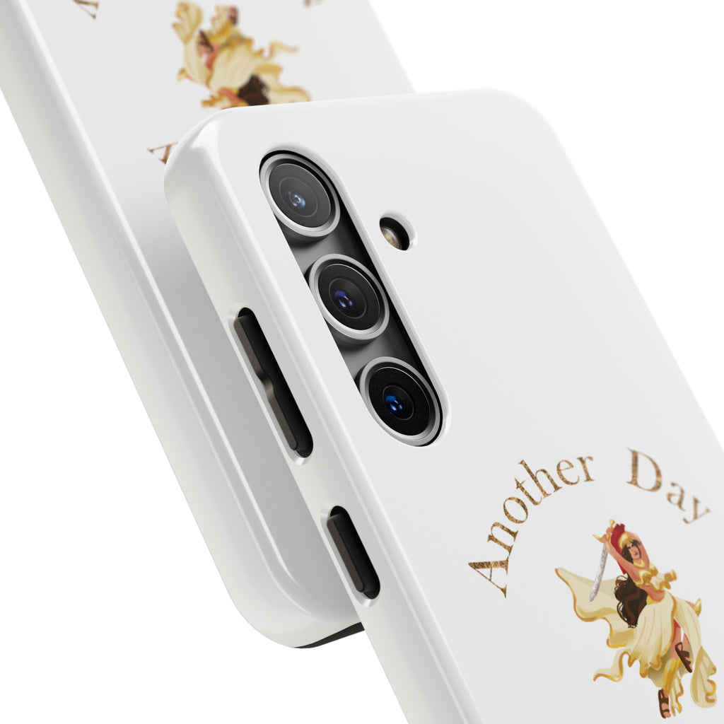 Another Day Another Slay phone case | Vintage Pinup Warrior design