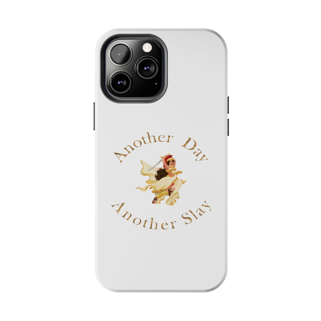Another Day Another Slay phone case | Vintage Pinup Warrior design