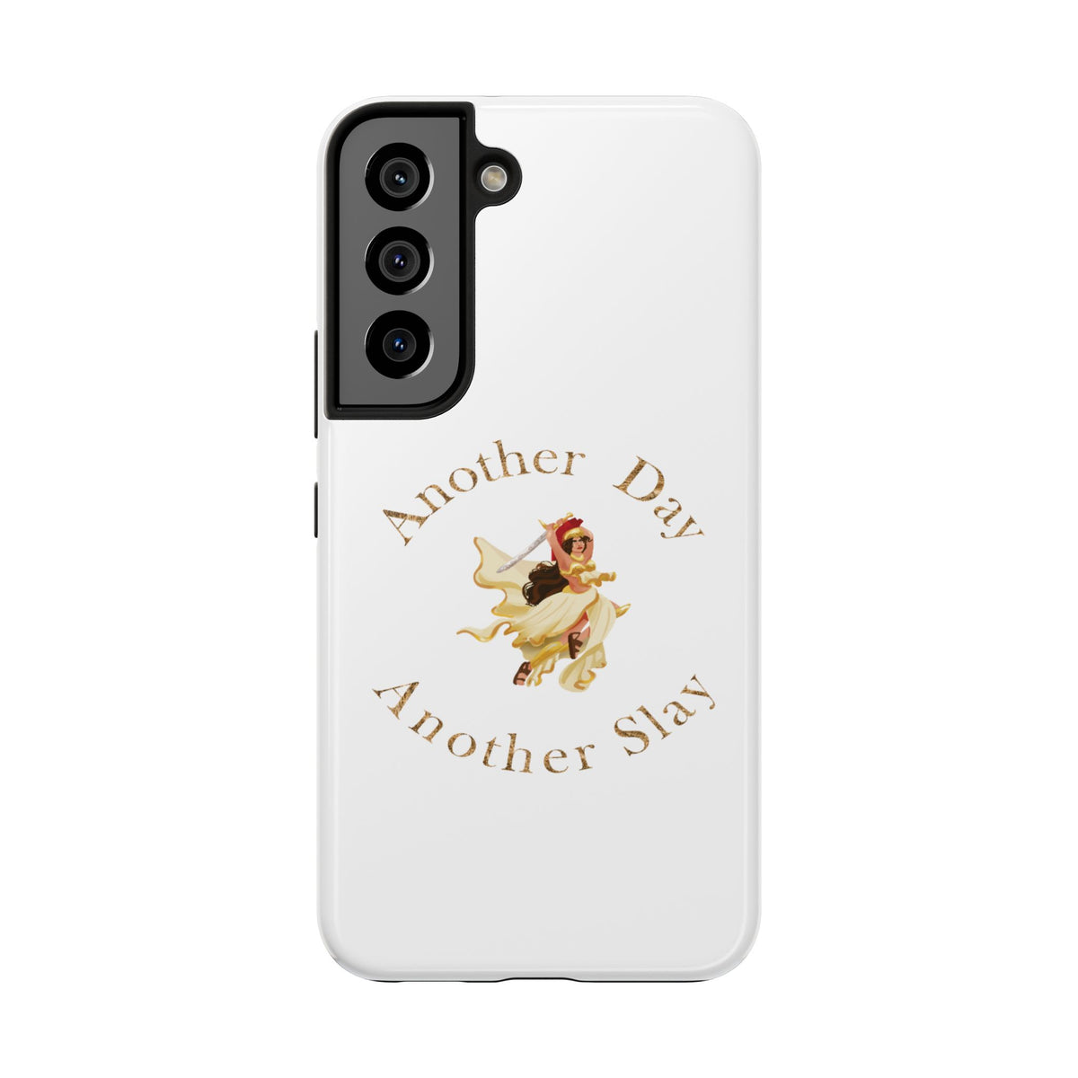 Another Day Another Slay phone case | Vintage Pinup Warrior design