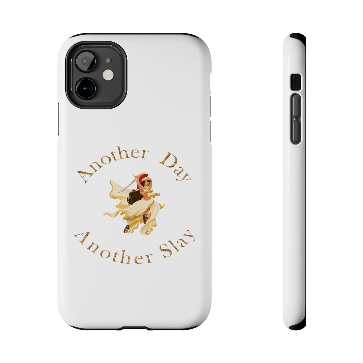 Another Day Another Slay phone case | Vintage Pinup Warrior design