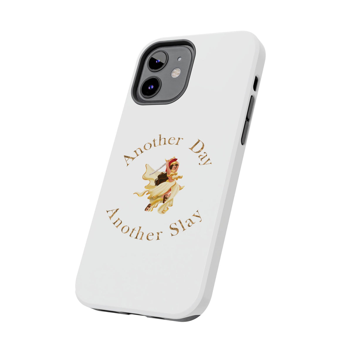 Another Day Another Slay phone case | Vintage Pinup Warrior design