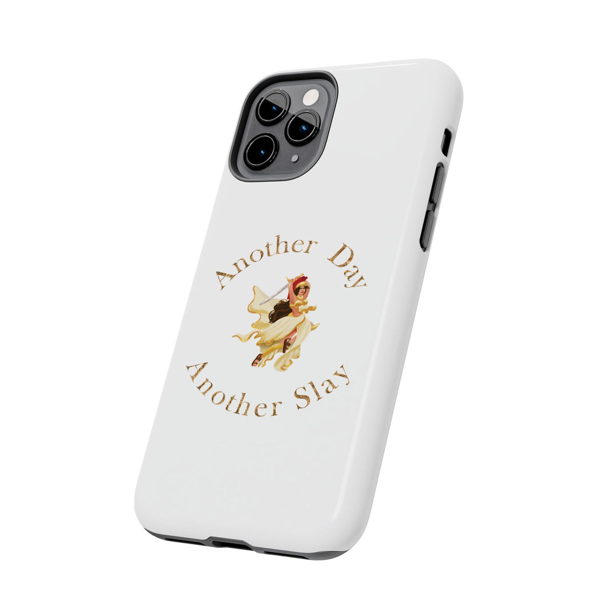 Another Day Another Slay phone case | Vintage Pinup Warrior design