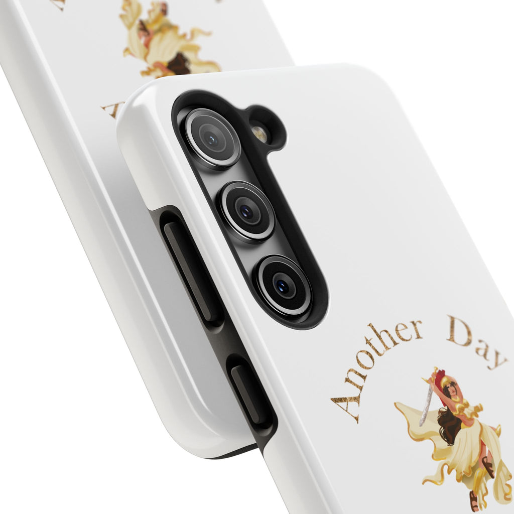 Another Day Another Slay phone case | Vintage Pinup Warrior design