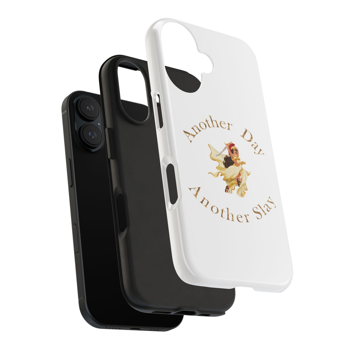 Another Day Another Slay phone case | Vintage Pinup Warrior design