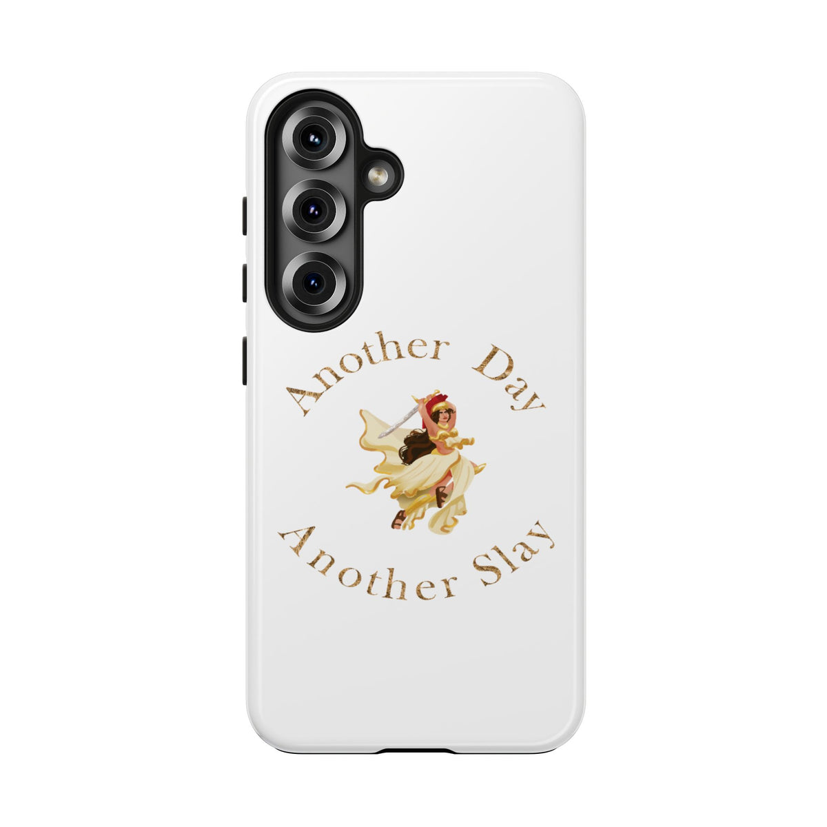 Another Day Another Slay phone case | Vintage Pinup Warrior design