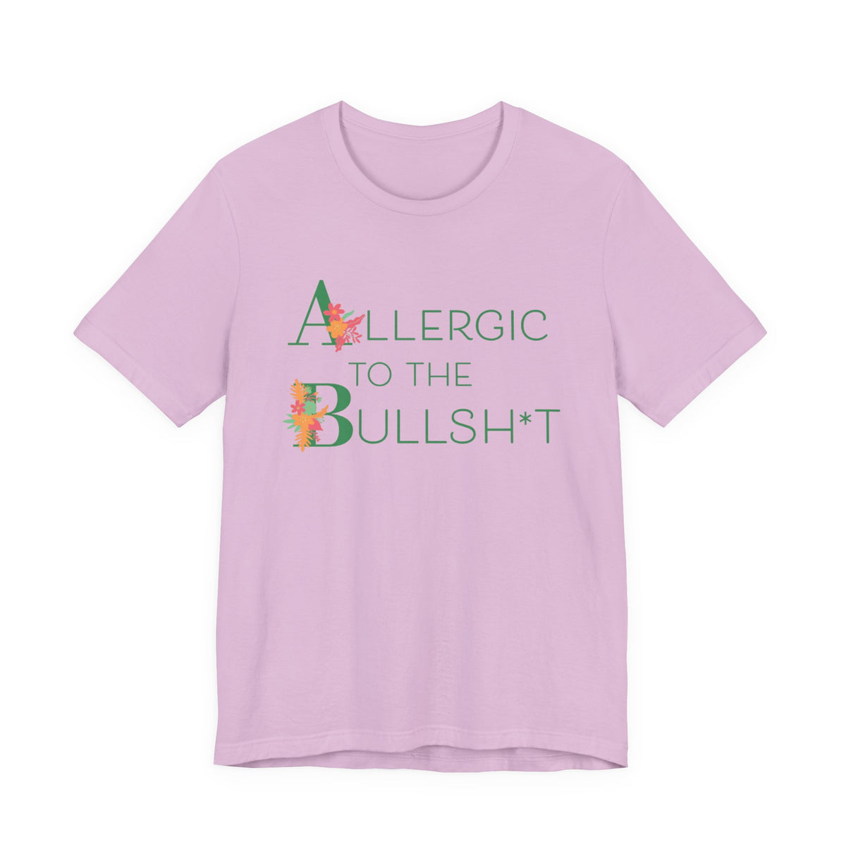 'Allergic to the Bullsh*t'Unisex Jersey Short Sleeve Tee