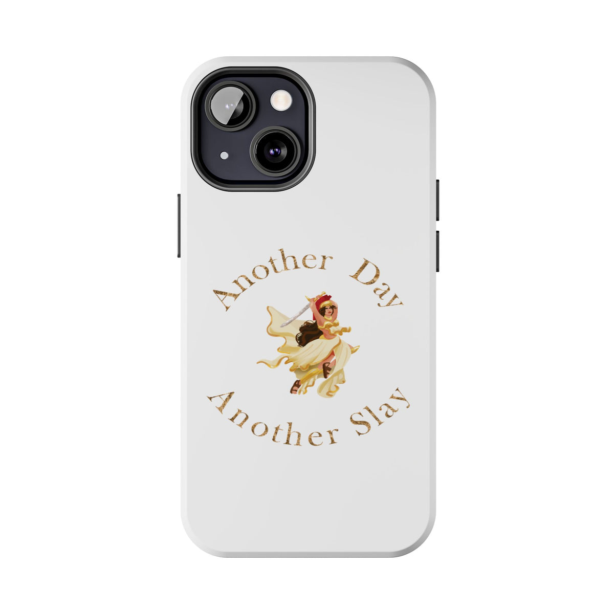Another Day Another Slay phone case | Vintage Pinup Warrior design