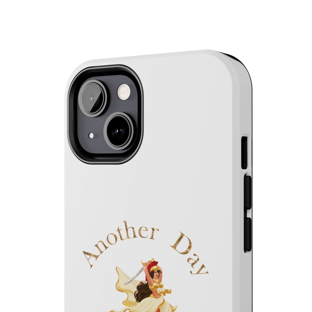 Another Day Another Slay phone case | Vintage Pinup Warrior design