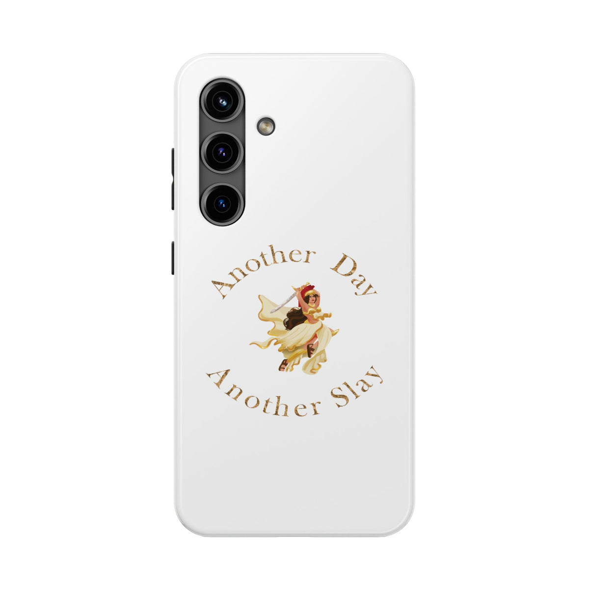 Another Day Another Slay phone case | Vintage Pinup Warrior design