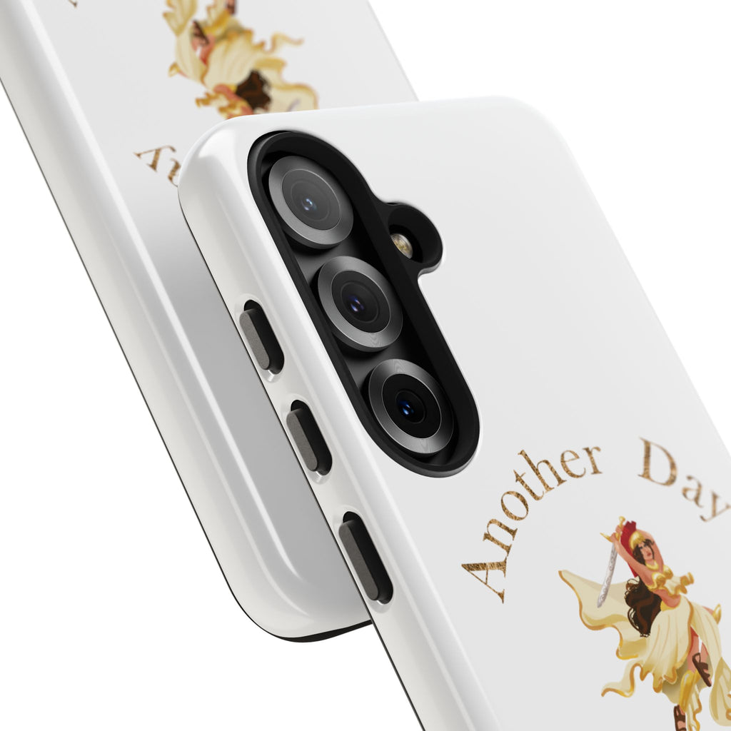 Another Day Another Slay phone case | Vintage Pinup Warrior design