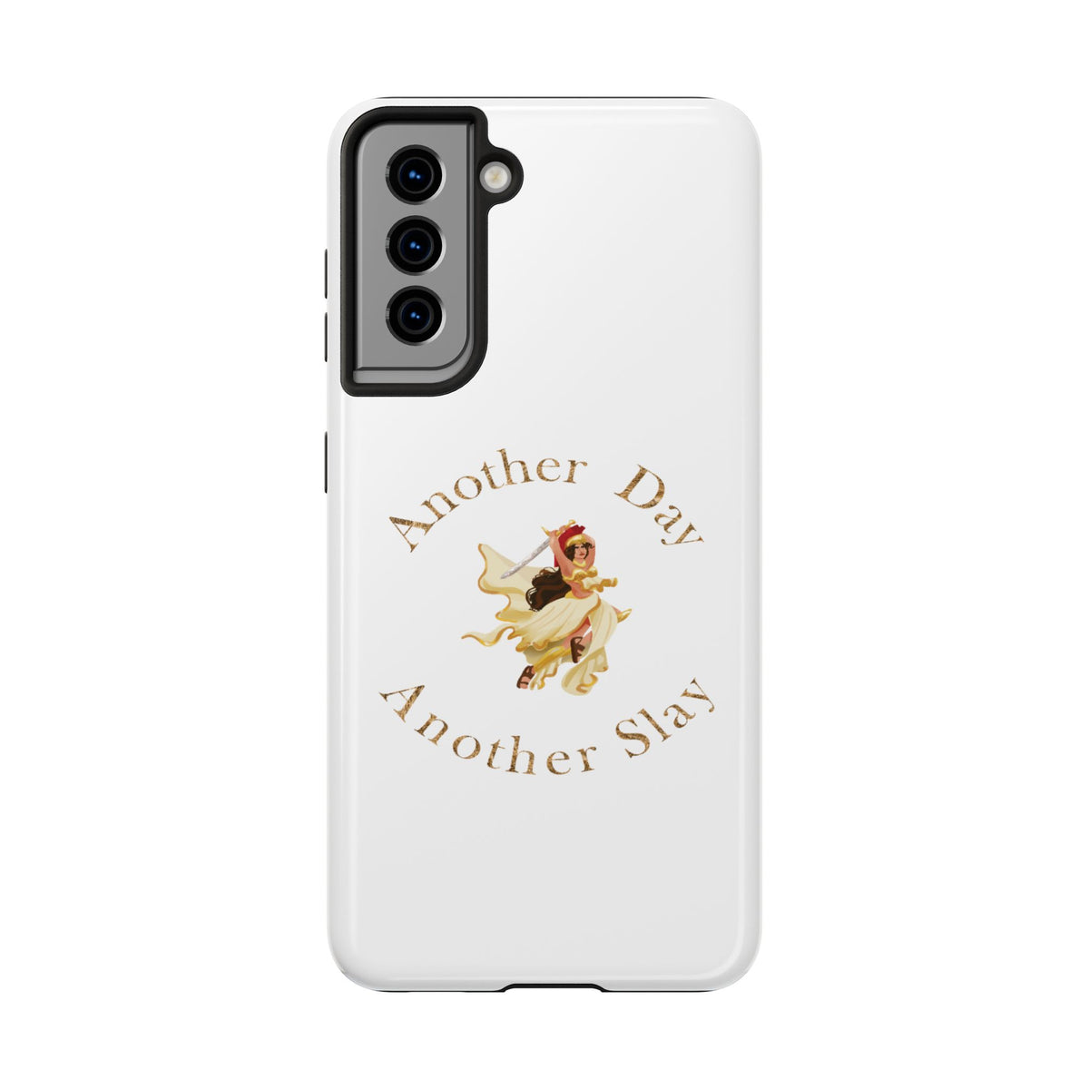 Another Day Another Slay phone case | Vintage Pinup Warrior design