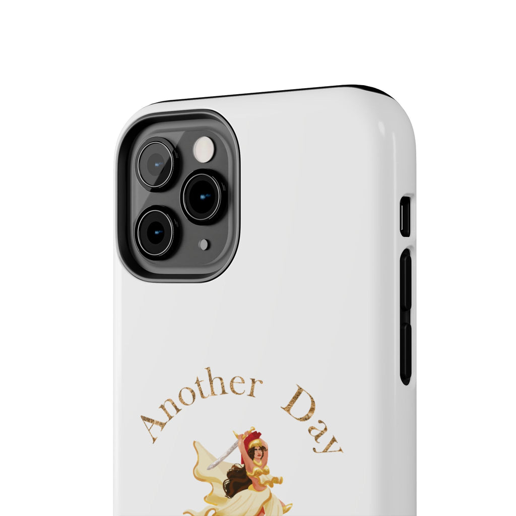 Another Day Another Slay phone case | Vintage Pinup Warrior design