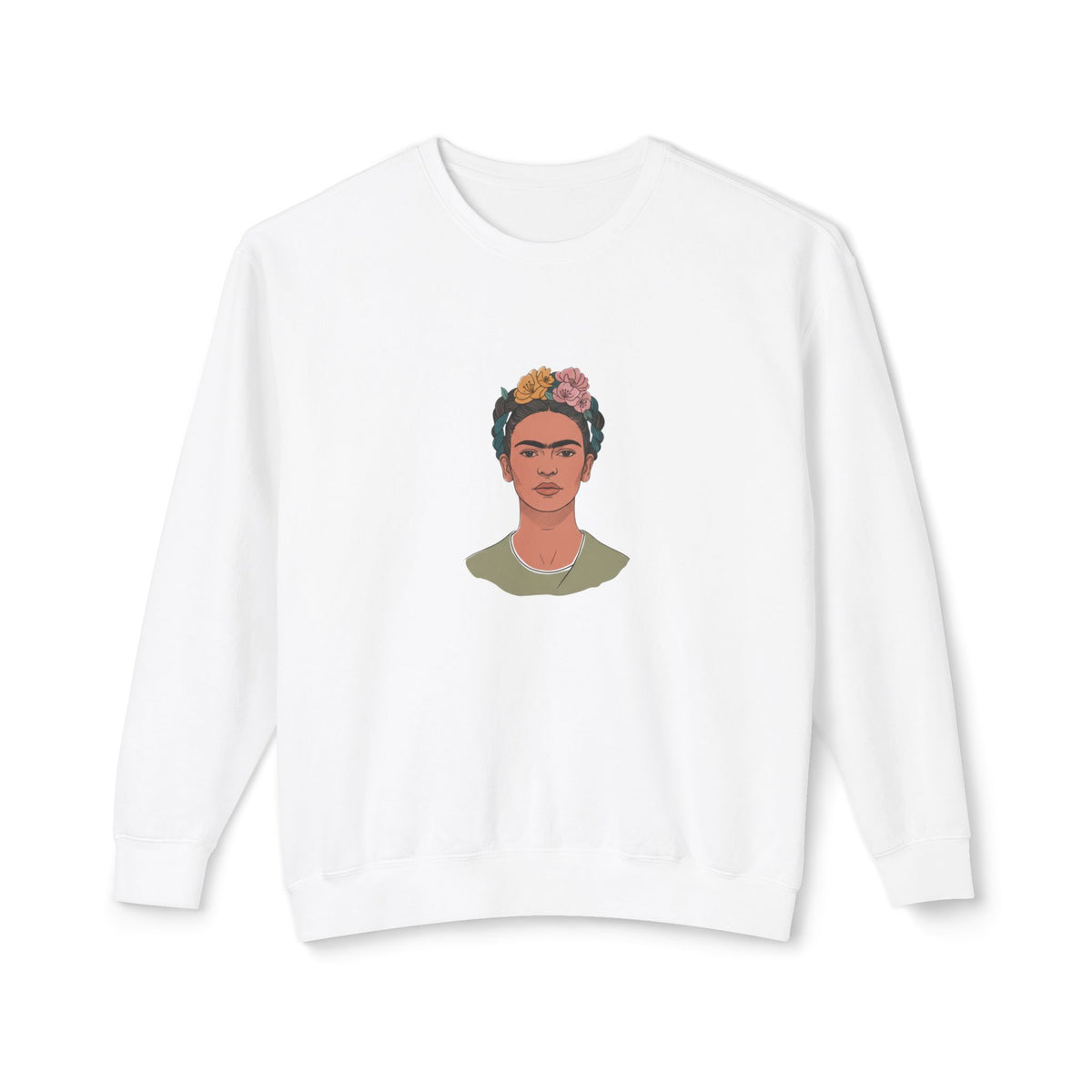 Frida Kahlo Portrait Cotton Sweatshirt