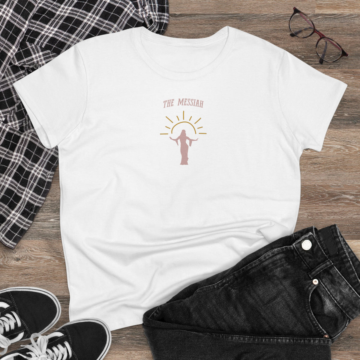 The Messiah Women's Tee — God is a Women