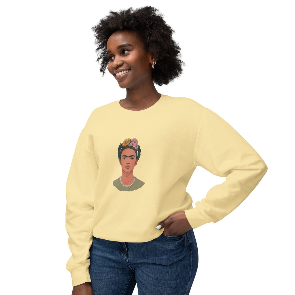 Frida Kahlo Portrait Cotton Sweatshirt
