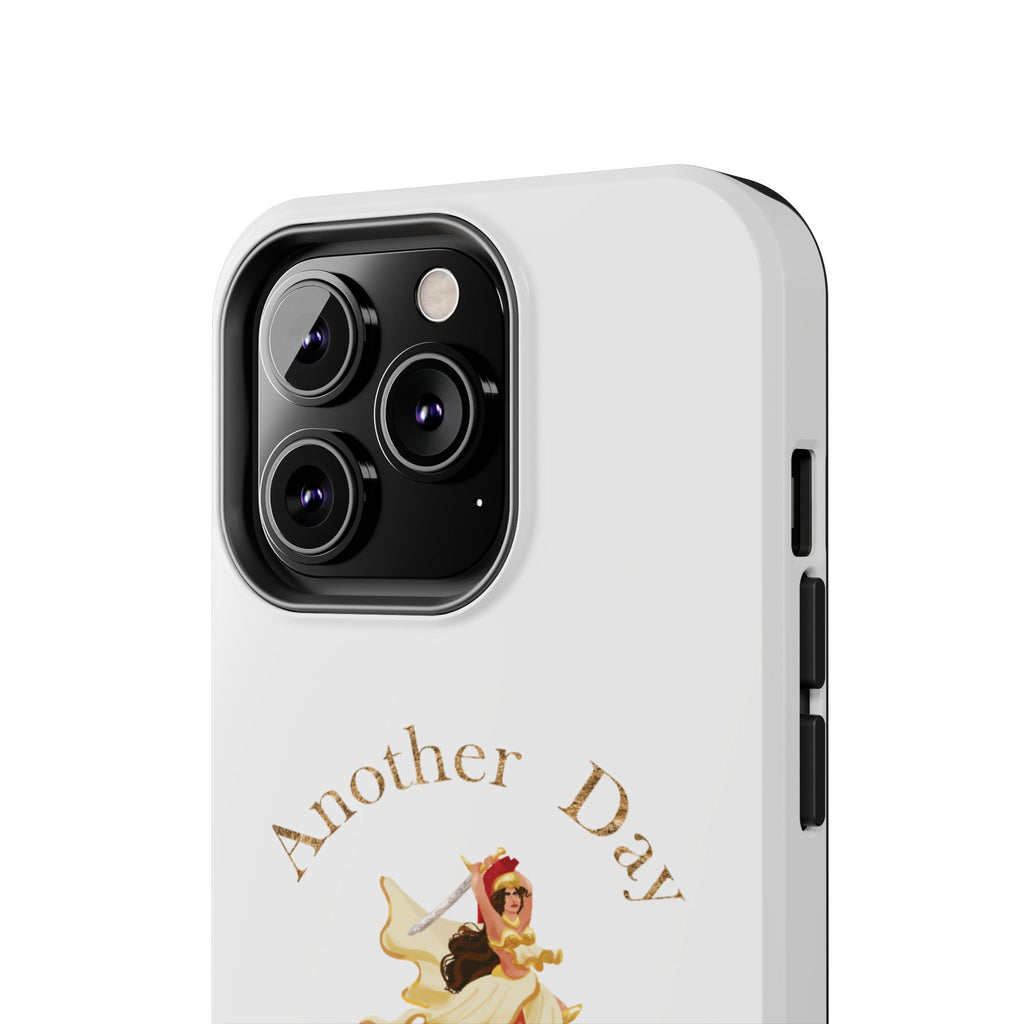 Another Day Another Slay phone case | Vintage Pinup Warrior design
