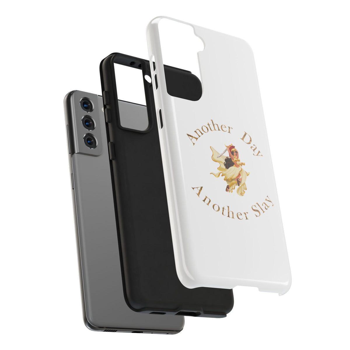 Another Day Another Slay phone case | Vintage Pinup Warrior design