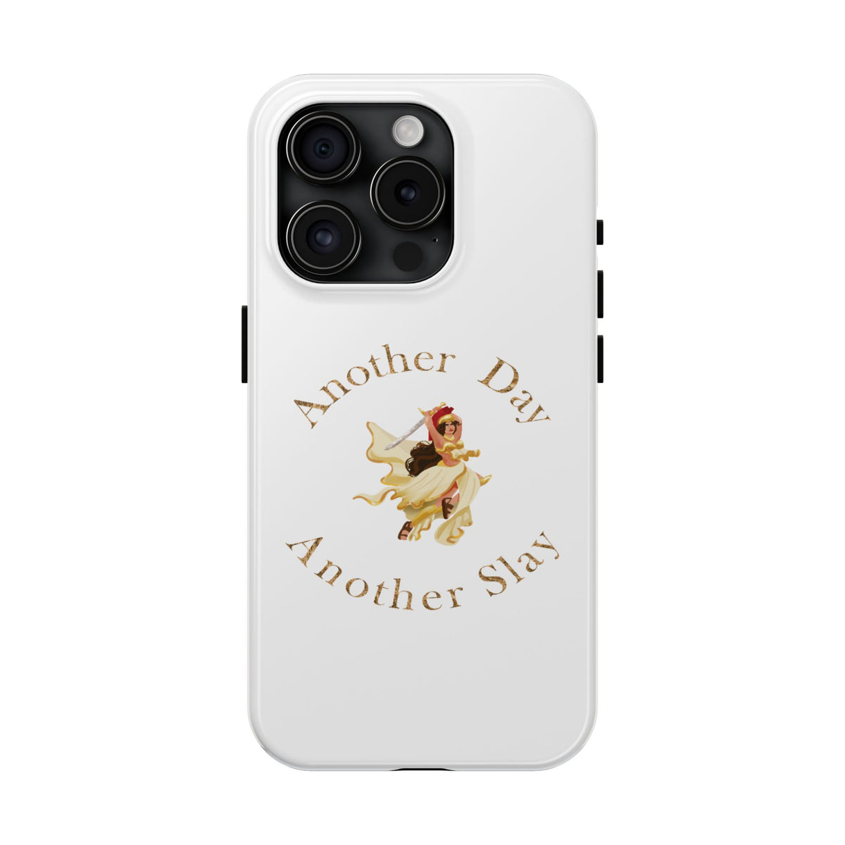 Another Day Another Slay phone case | Vintage Pinup Warrior design