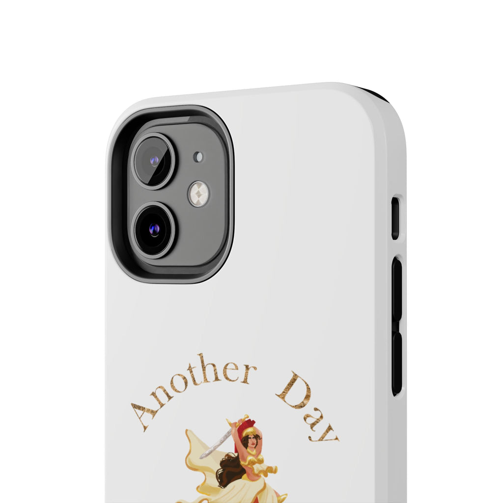 Another Day Another Slay phone case | Vintage Pinup Warrior design