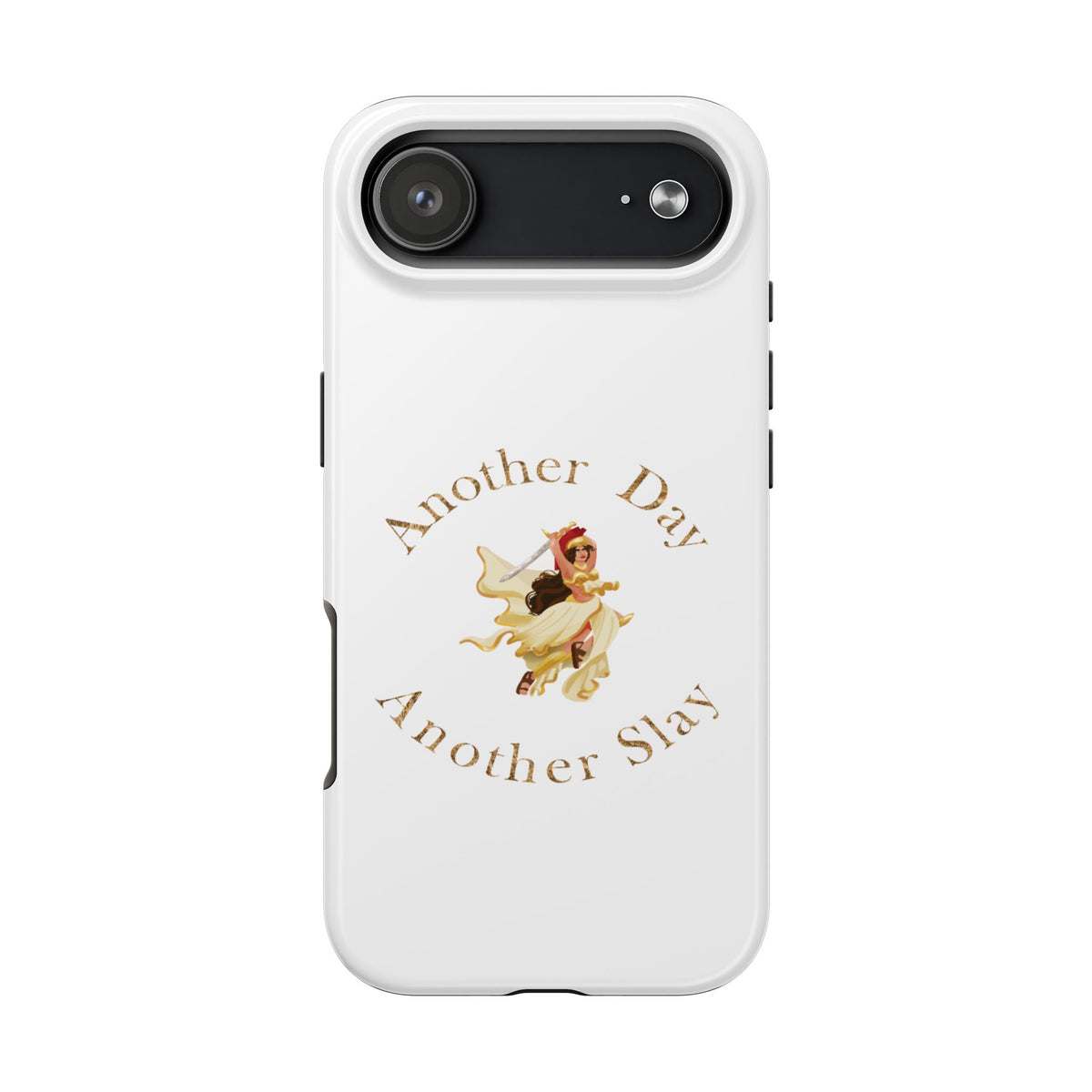 Another Day Another Slay phone case | Vintage Pinup Warrior design