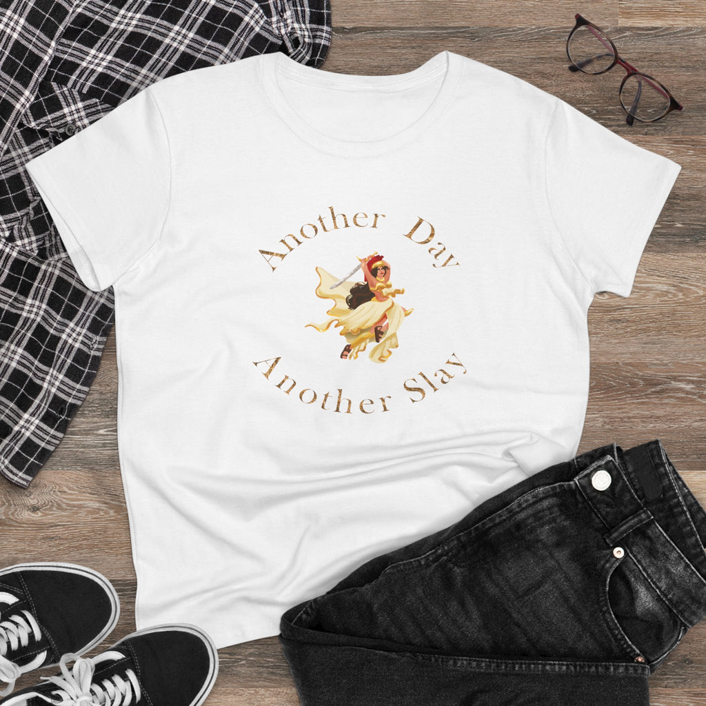 "Another Day, Another Slay" Women's Cotton T‑Shirt