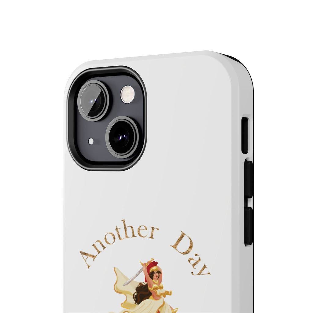 Another Day Another Slay phone case | Vintage Pinup Warrior design