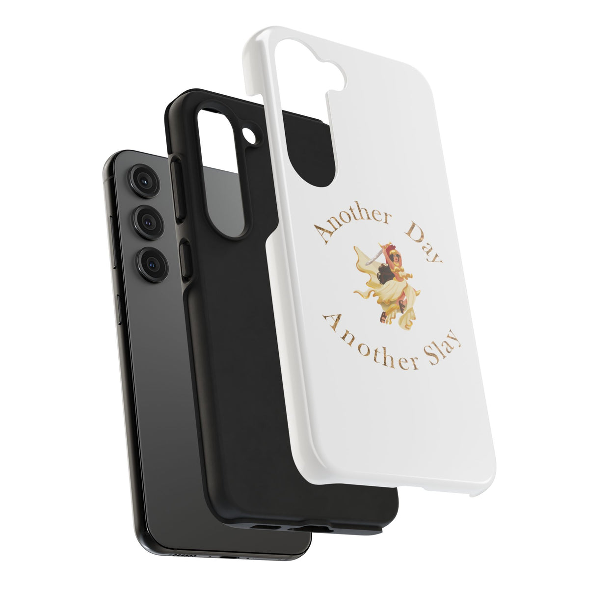 Another Day Another Slay phone case | Vintage Pinup Warrior design