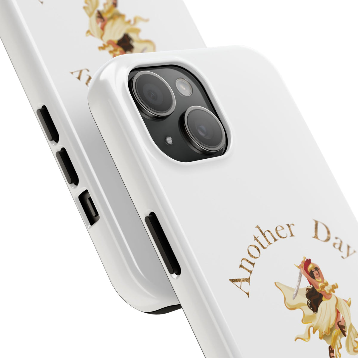 Another Day Another Slay phone case | Vintage Pinup Warrior design