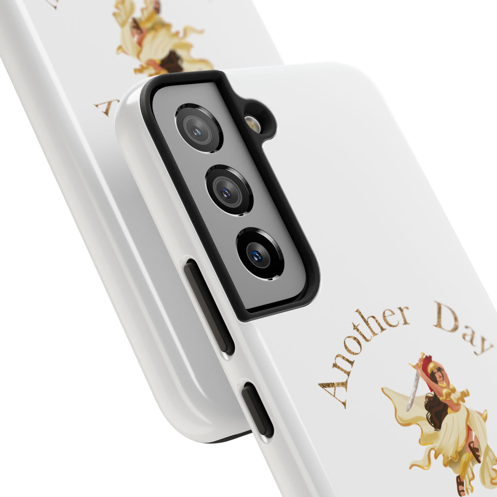 Another Day Another Slay phone case | Vintage Pinup Warrior design