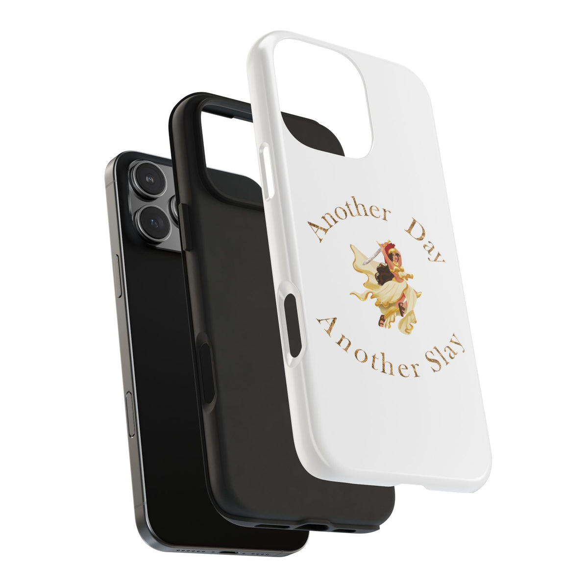 Another Day Another Slay phone case | Vintage Pinup Warrior design